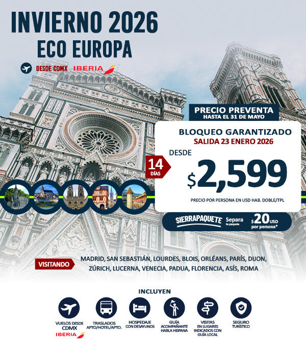 VIAJES A EUROPA